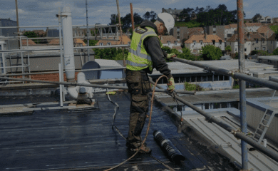 RGG flat roofing services